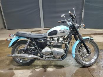  Salvage Triumph Motorcycle Bonneville