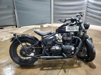  Salvage Triumph Motorcycle Bonneville