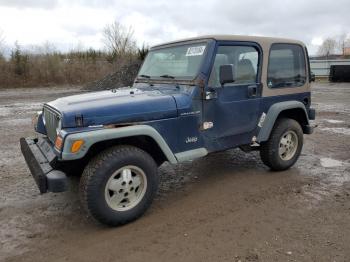  Salvage Jeep Wrangler