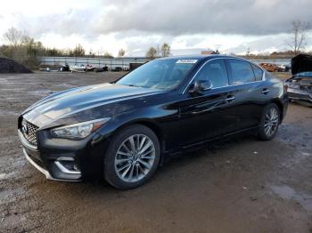  Salvage INFINITI Q50