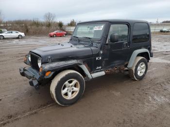  Salvage Jeep Wrangler