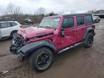  Salvage Jeep Wrangler