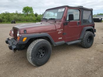  Salvage Jeep Wrangler