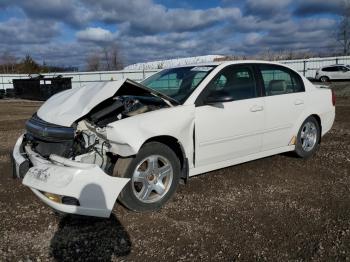 Salvage Chevrolet Malibu