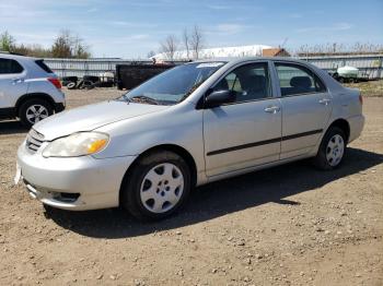  Salvage Toyota Corolla