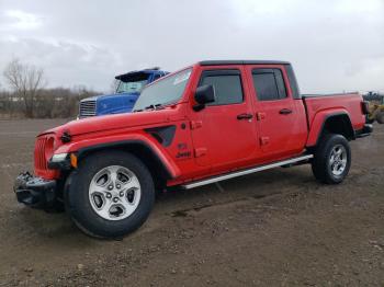  Salvage Jeep Gladiator