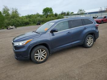  Salvage Toyota Highlander