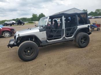  Salvage Jeep Wrangler