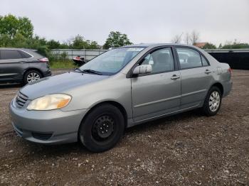  Salvage Toyota Corolla