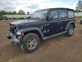  Salvage Jeep Wrangler
