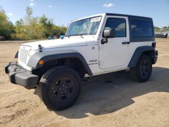  Salvage Jeep Wrangler