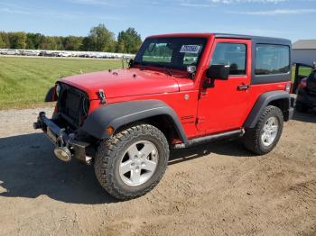  Salvage Jeep Wrangler