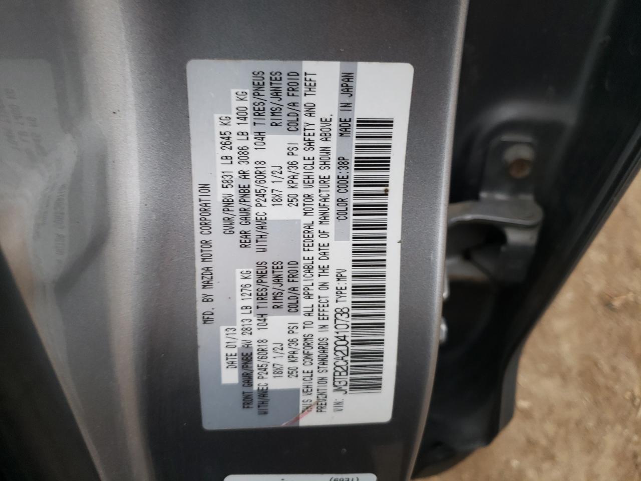 Mazda Cx Touring Image 5