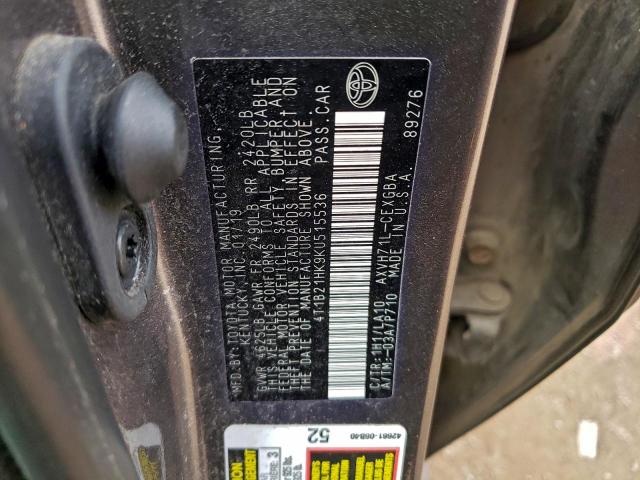 Toyota Camry Hybrid Image 8