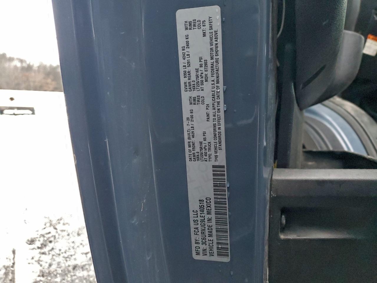 Ram Promaster 3500 High Image 12