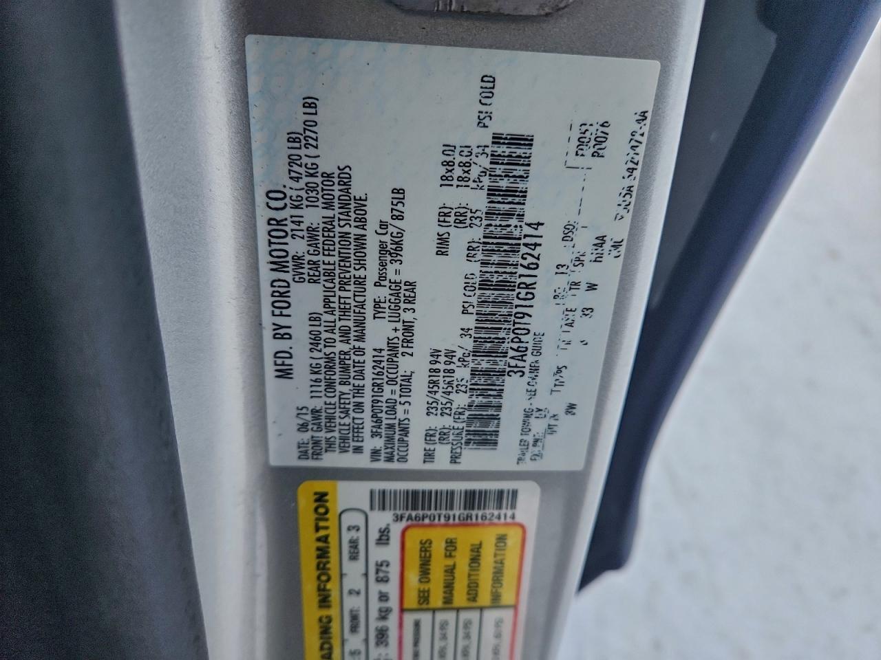 Ford Fusion Se Image 5