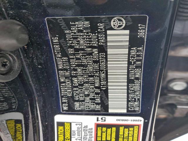 Toyota Camry L Image 10