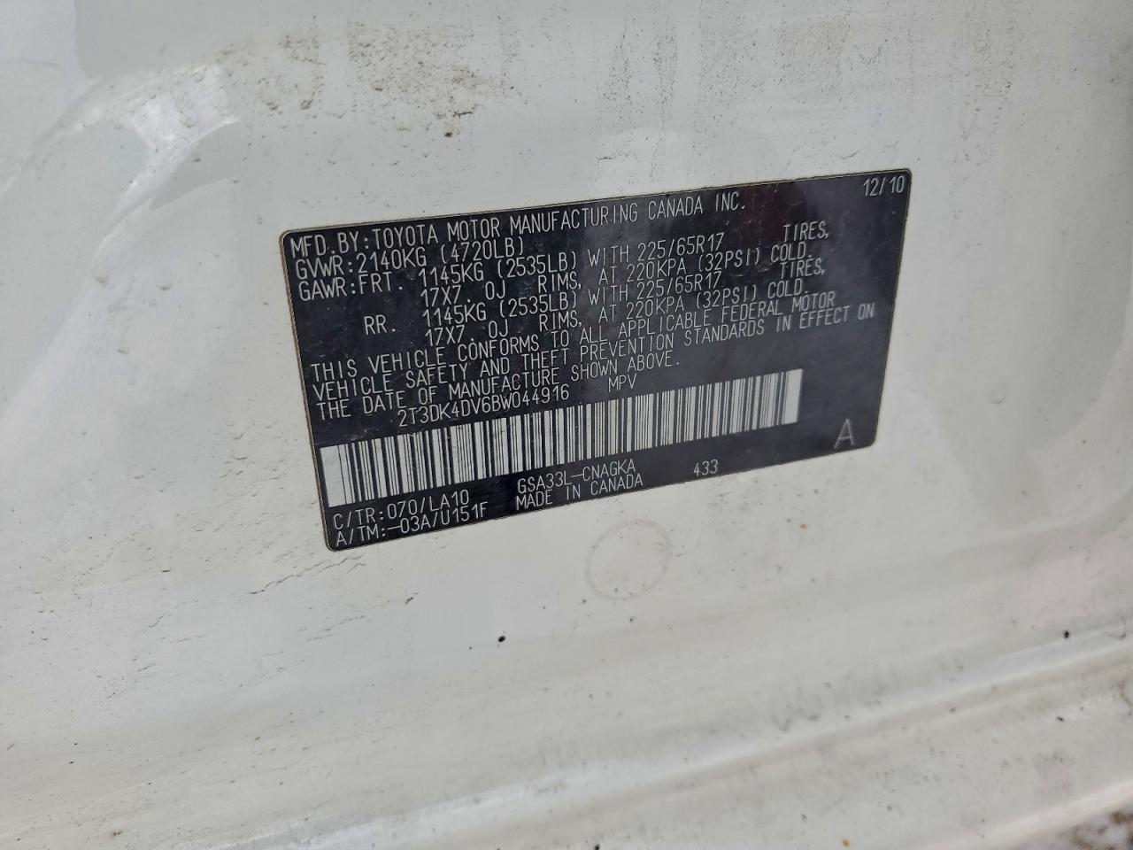 Toyota RAV4 Limited Image 11