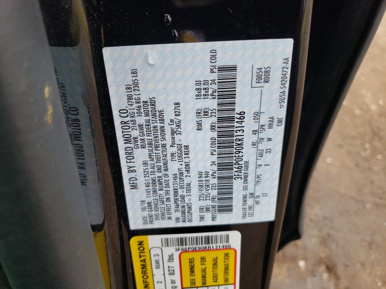 Ford Fusion Sel Image 9