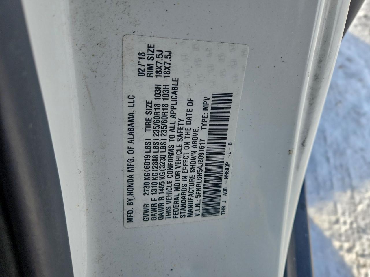 Honda Odyssey Ex Image 9